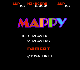 Mappy (World) (Namcot Collection, Namco Museum Archives Vol 1)